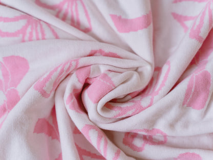 SUGAR BOW - KNITTED BLANKET
