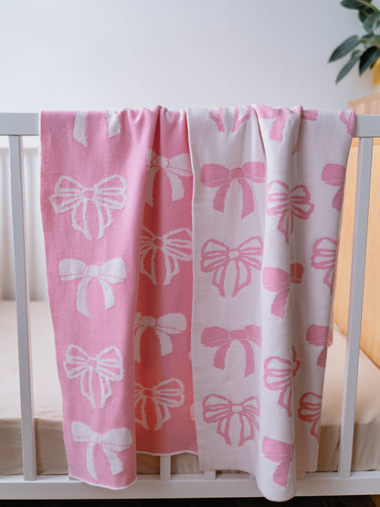 SUGAR BOW - KNITTED BLANKET